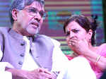 Kailash Satyarthi and Sumedha Kailash