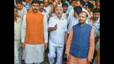 Karnataka election 2018: Unfazed by protests, BJP dumps Vijayendra