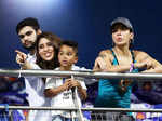 Wives of Rohit & Shikhar bond as they clash on the field during MI vs SRH IPL match