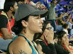 Wives of Rohit & Shikhar bond as they clash on the field during MI vs SRH IPL match