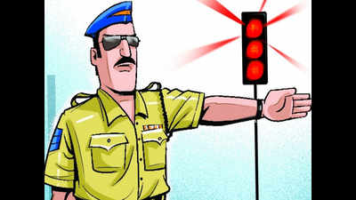 This smart traffic cop wears attitude on his sleeve