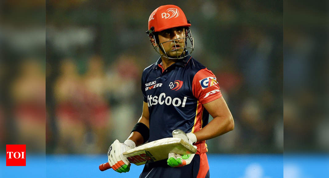 IPL 2018: Gautam Gambhir steps down as Delhi Daredevils captain amid ...