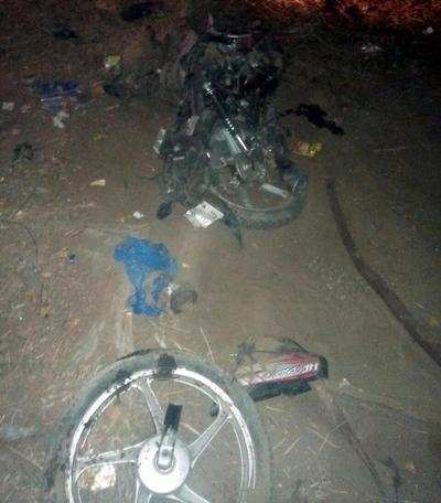 Two kids among 4 of family killed as dumper knocks down bike in