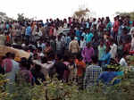 Photos: 13 children killed as train hits school van in UP's Kushinagar