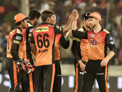 IPL 2018: Rajpoot’s fifer in vain as Sunrisers Hyderabad win low-scoring tie to go second