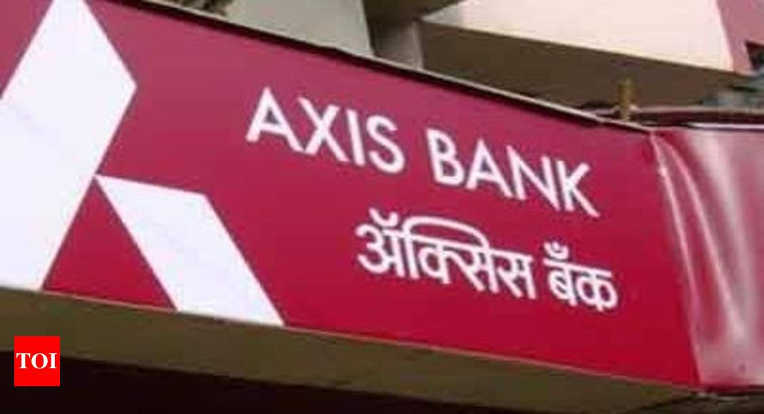 Despite losses in Q4, Axis Bank shares gain value - Times of India