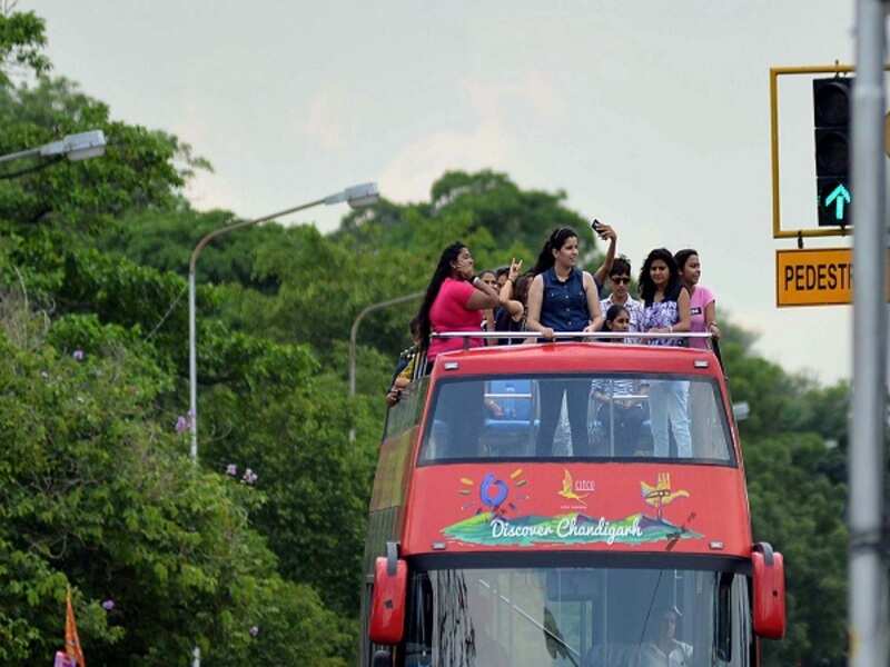  Hop-on, Hop-off bus chandigarh