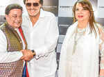 Anup Jalota with Sanjay Khan and Zarine Katrak