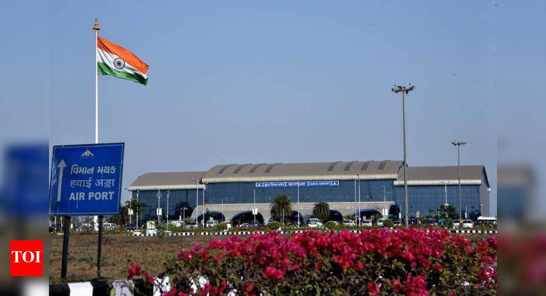 Surat airport director transferred Surat News Times of India
