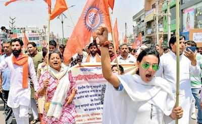 Hindu outfits protest, want Friday prayers at open spaces stopped