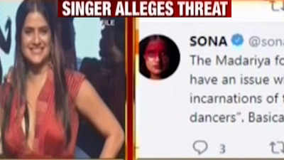 Bollywood singer Sona Mohapatra alleges threat by Sufi organisation