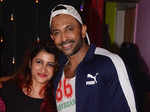 Smilie Suri poses with Terence Lewis