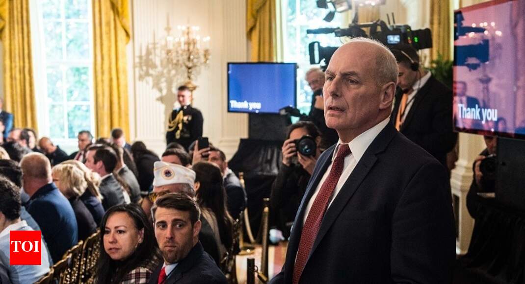 white house White House chief of staff Kelly denies calling Trump an