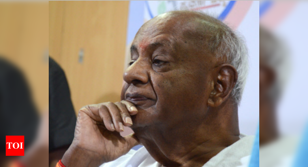 H D Deve Gowda: Karnataka assembly poll: Deve Gowda keeps all guessing ...