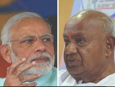 Karnataka elections 2018: PM Modi's praise of Deve Gowda to dent Congress  vote, benefit JD(S)? | India News - Times of India