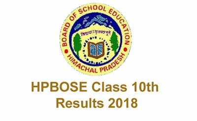 HPBOSE 10th Result 2018: HP Board Class 10 Results declared; 62.8% pass