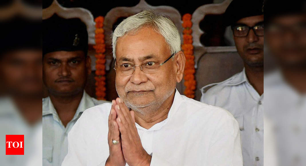 Nitish lays stone of Bihar Sadan in Delhi | Patna News - Times of India