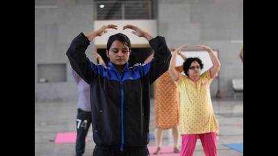 Yoga Week begins at Amity University, Gurgaon