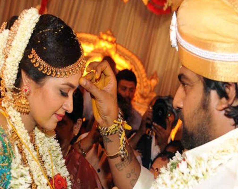
And they are married - Chiru Sarja and Meghana Raj
