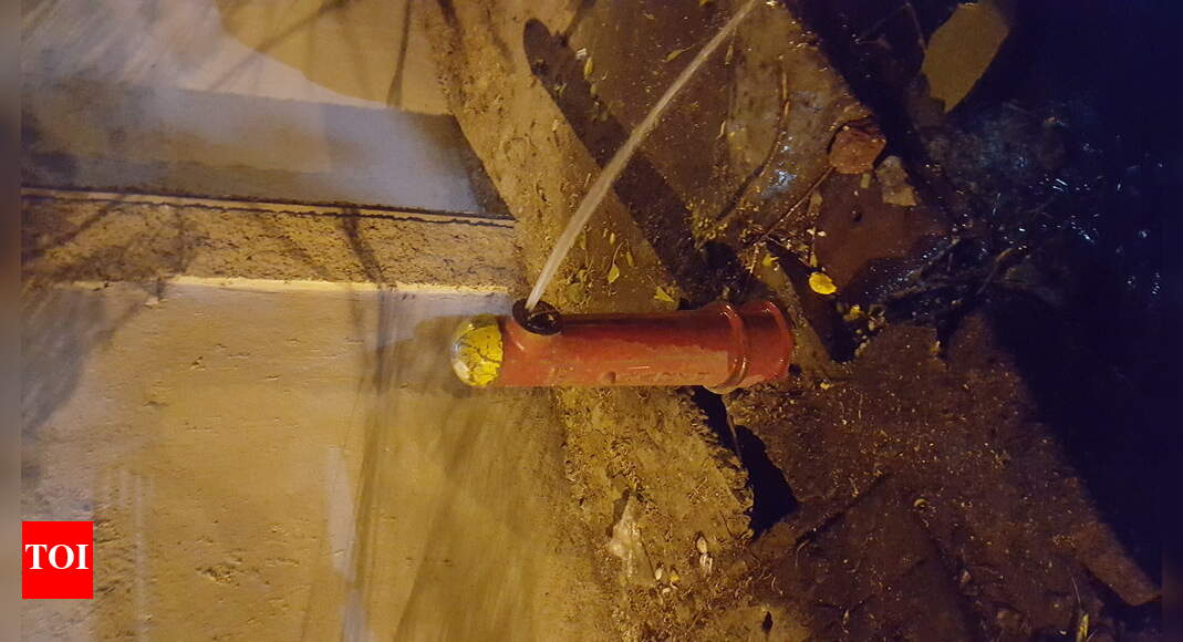 Leaking Fire Hydrant Times of India