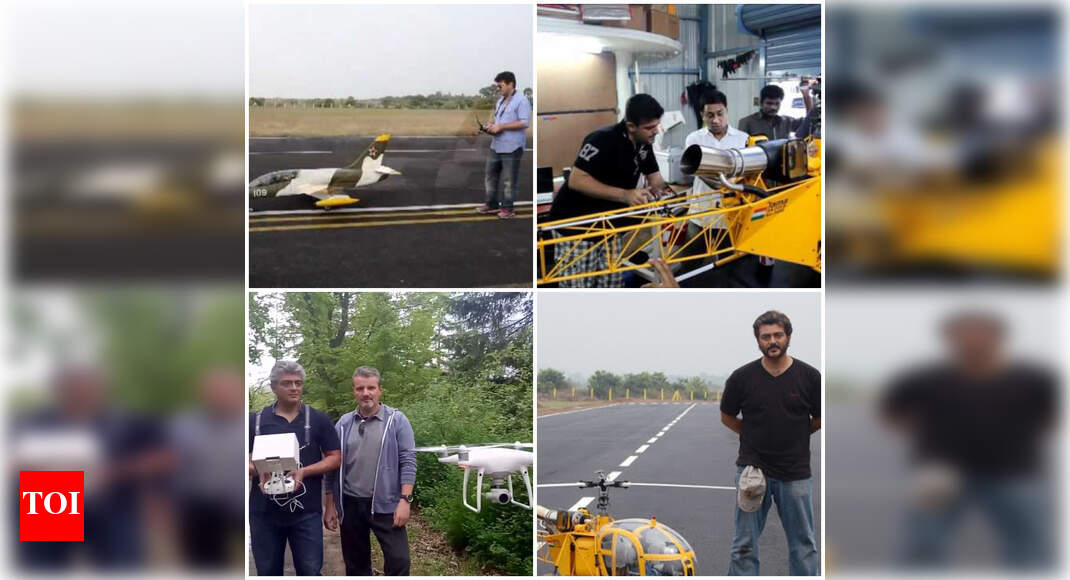 Ajith to help Chennai MIT’s drone mission | Tamil Movie News - Times of ...