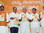 BJP releases election manifesto in Karnataka