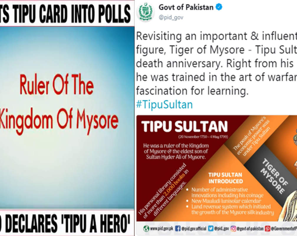 
Pakistan calls Tipu Sultan 'tiger of Mysore', adds fuel to Karnataka campaigning fire
