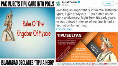Pakistan calls Tipu Sultan 'tiger of Mysore', adds fuel to Karnataka campaigning fire