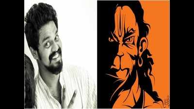 Modi hails Mangaluru-based artiste’s angry Hanuman