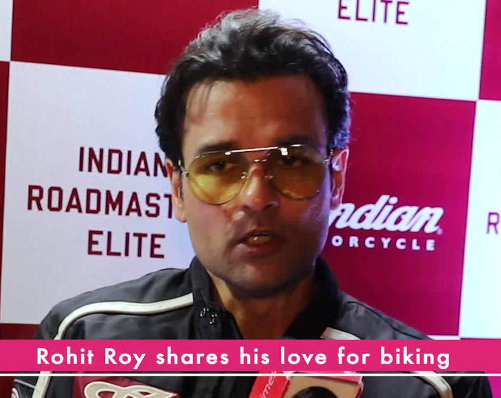 
Rohit Roy shares his love for biking
