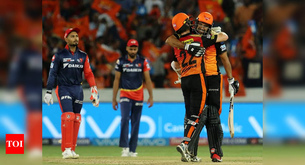 IPL 2018: SRH vs DD IPL Live Match 36 Free Online TV