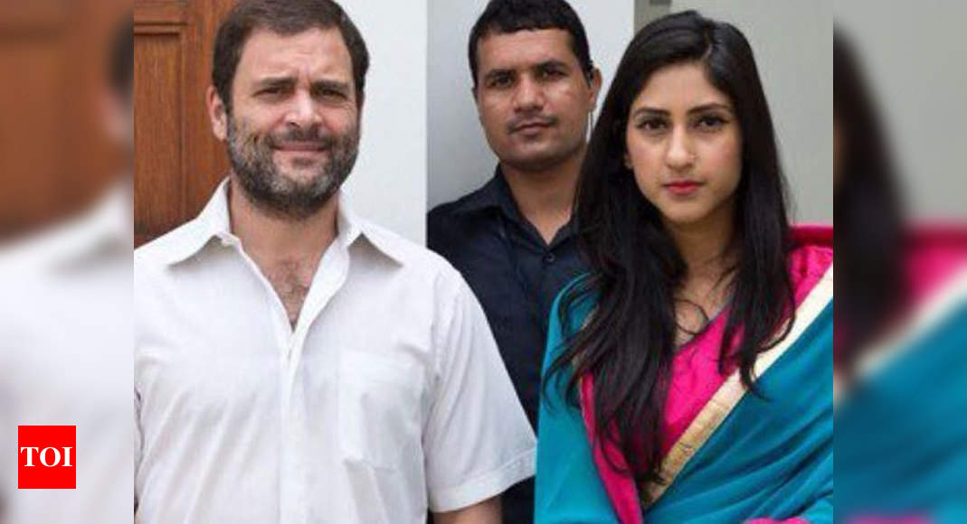 Aditi Singh Rahul Gandhi Congress Mla Aditi Singh Denies Wedding Rumours With Bro Rahul Gandhi India News Times Of India