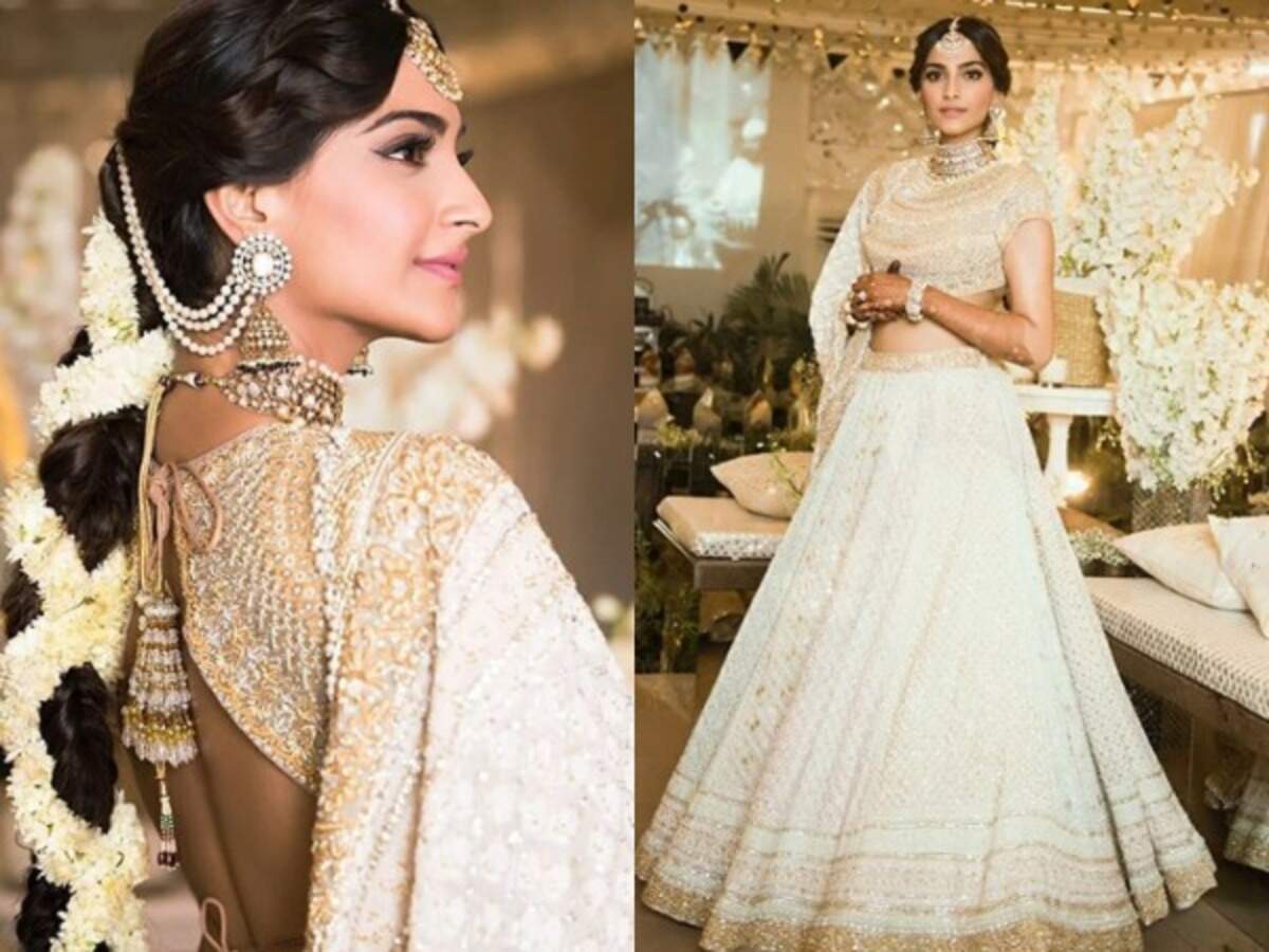 sonam kapoor wedding lehenga price