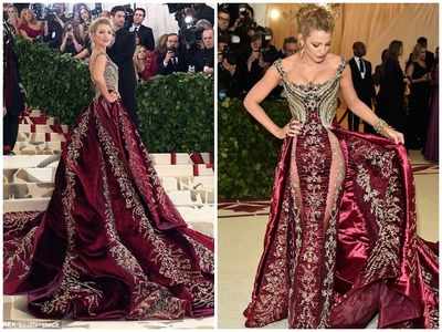 Met Gala 2018: Blake Lively stuns in a gown that took 600 hours to make
