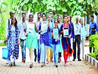 Bengaluru students vow to conserve water - Times of India