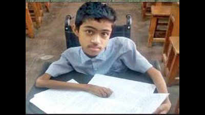 Boy with genetic disorder scores 94% in SSLC