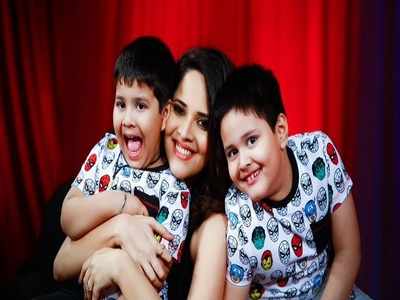 Anasuya begins Mother's Day celebrations with a throwback image with her kids