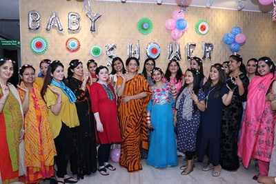 Special Baby Shower for 300 women on Mother's Day