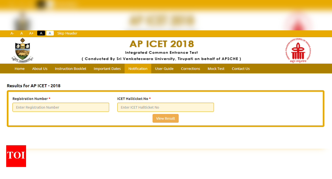 AP ICET Results Andhra Pradesh Icet Results 2018 released sche.ap