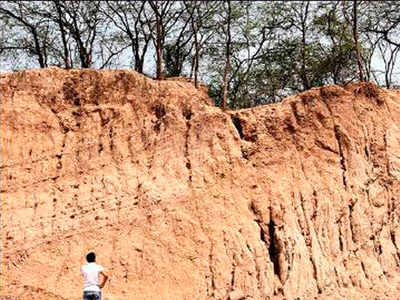 Cops detect illegal sand mining, chase five trucks in Raipur Rani