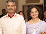 Maj Gen Amit Kr Sanyal and his wife