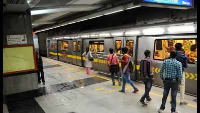 Storm disrupts services Delhi Metro's Blue, Violet lines
