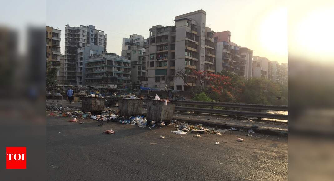 garbage dumping roads in Kamothe - Times of India