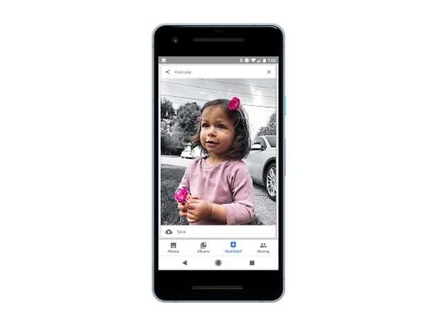 Color Pop Feature Google Photos Starts Receiving Color