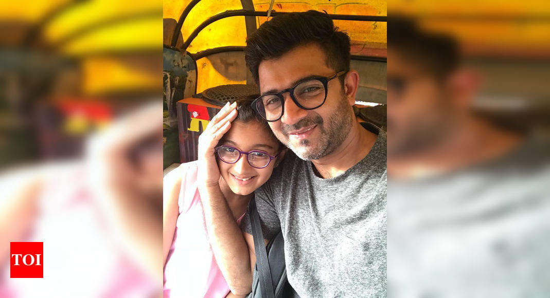 Tanishka Sanghvi Sachin Takes Daughter Tanishka On Ahmedabad Tour Gujarati Movie News Times Of India