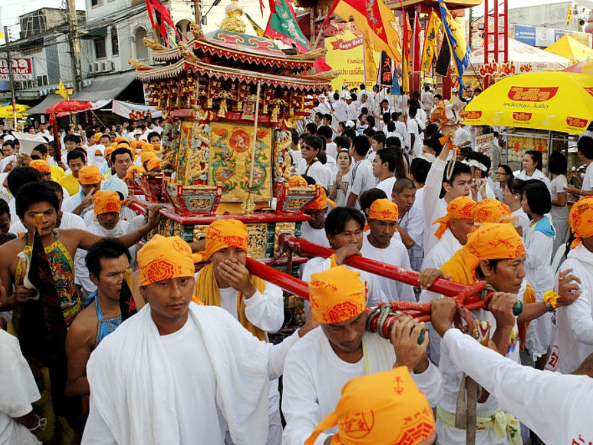 Visit Thai Vegetarian Festival to find vegan food, possessed humans and ...