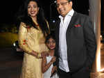 Rituparna Sengupta with daughter Rishona Nia and husband Sanjay