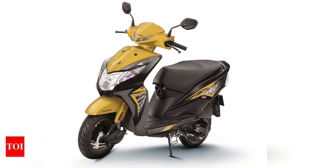 Honda Dio 18 Honda Dio Launched With New Features Times Of India