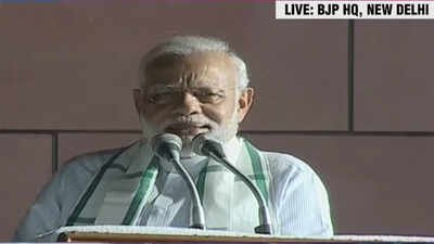 Karnataka election results: BJP stands for national development, says PM Modi