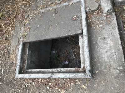 open manholes - Times of India